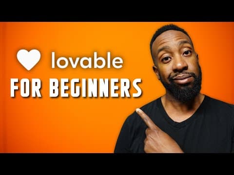 Build an AI App with an AI Agent | Lovable for the Complete Beginner